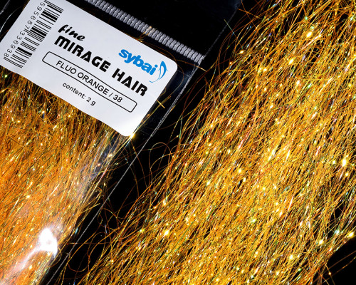 Fine Mirage Hair, Fluo Orange / 38